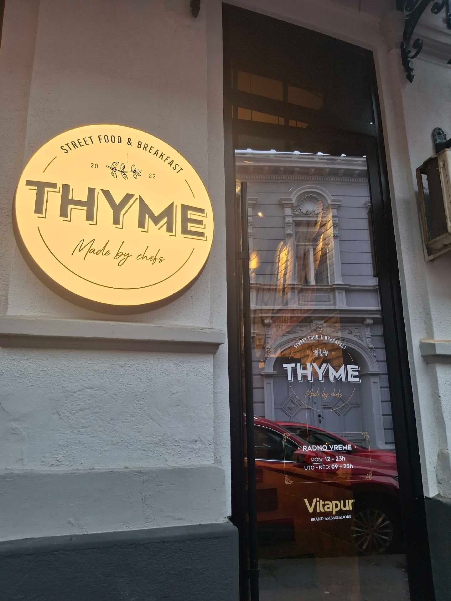 Thyme - StreetFood & Breakfast — Južnobački okrug, Vojvodina — ₺3.030